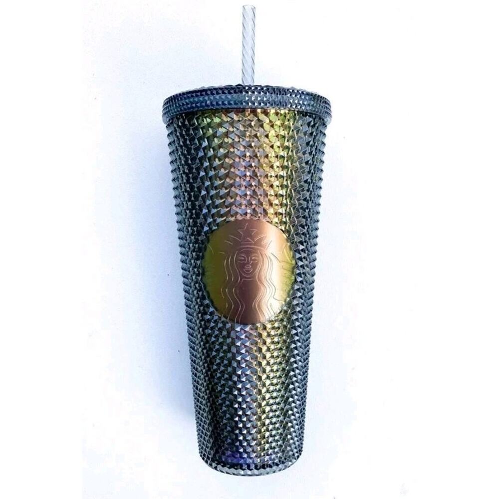 Starbucks Unicorn Black Iridescent Studded Venti NWT